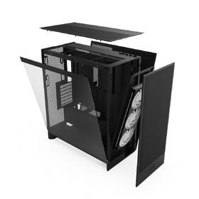Case NZXT H7 Flow RGB černá barva
