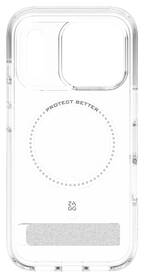 Kryt na mobil ZAGG Crystal Palace Snap Kickstand na Apple iPhone 17 Pro průhledný

 obrázek produktu 12 z 12