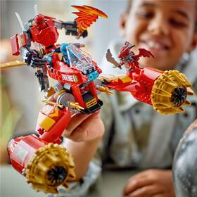 Stavebnice LEGO® NINJAGO® 71830 Kaiův bouřný jezdec a robot 

 obrázek produktu 4 z 8