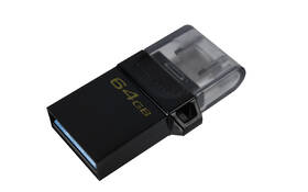 USB Flash Kingston DataTraveler microDuo3 Gen2 64GB černý

 obrázek produktu 1 z 7