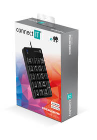 Klávesnice Connect IT NumCALC CKB-0060-BK, numerická černá

 obrázek produktu 1 z 1