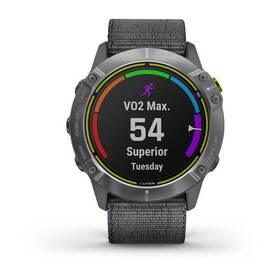 Chytré hodinky Garmin Enduro - Silver / Gray Nylon Band 

 obrázek produktu 4 z 9