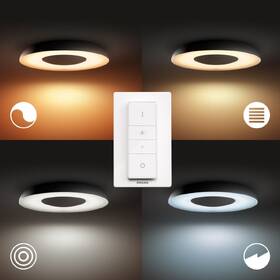 Stropní svítidlo Philips Still White Ambiance, kruhové 39cm černé

 obrázek produktu 3 z 6