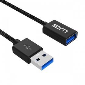 Kabel WG USB/USB prodlužovací, 3m černý

 obrázek produktu 4 z 5