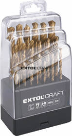 Sada vrtáků Extol Craft 1119A HSS (19 ks) 

 obrázek produktu 1 z 1