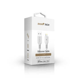 Kabel RhinoTech LITE MFi USB-A/Lightning 1,2 m stříbrný

 obrázek produktu 2 z 3