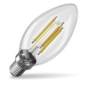 Žárovka LED EMOS Filament svíčka, 3,8W, E14, teplá bílá 

 obrázek produktu 3 z 3