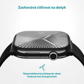 Tvrzené sklo Epico 3D+ FlexiGlass SA na Apple Watch 10/11 (42mm) 

 obrázek produktu 5 z 6