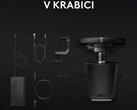 Volant Logitech G PRO Racing Wheel XB/PC černý

 obrázek produktu 14 z 15