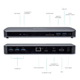 Dokovací stanice i-tec Thunderbolt 3 Dual 4K + Power Adapter 135W 

 obrázek produktu 2 z 7