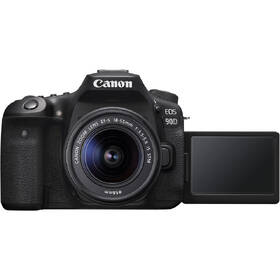 Digitální fotoaparát Canon 90D + 18-55 IS STM černý

 obrázek produktu 7 z 11