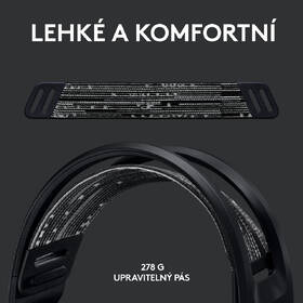 Headset Logitech G733 Lightspeed Wireless RGB černý

 obrázek produktu 4 z 10