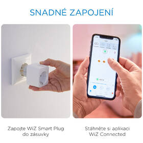 Chytrá zásuvka WiZ Smart Plug CZ/SK 

 obrázek produktu 3 z 4