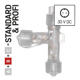 Rozbočovač EMOS T pro spojovací řetězy Standard transparentní, venkovní i vnitřní 

 obrázek produktu 3 z 7