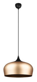 Závěsné svítidlo TRIO Chiron, 45 cm zlatá barva
