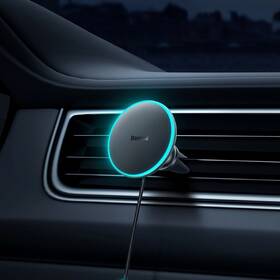 Držák na mobil Baseus do ventilační mřížky s nabíječkou USB-A 15W+25W černý

 obrázek produktu 3 z 4