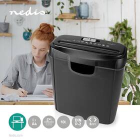 Skartovač Nedis PASH112BKA4, 10 l černý

 obrázek produktu 10 z 11
