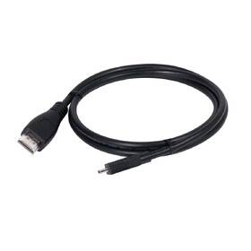 Kabel Club3D Micro HDMI/HDMI 2.0, 1m černá barva
