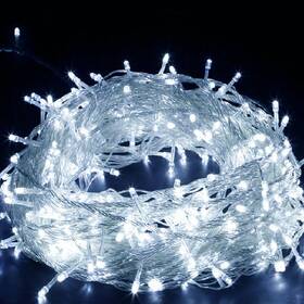 Vánoční osvětlení ColorWay venkovní, 192 LED, 220V AC, 6× 0,6m, studená bílá 

 obrázek produktu 3 z 19