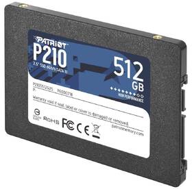 SSD Patriot P210 512GB SATA 

 obrázek produktu 2 z 2