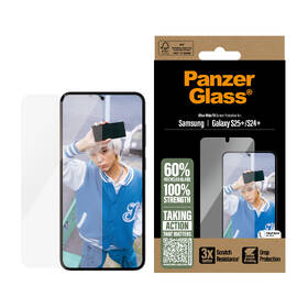 Tvrzené sklo PanzerGlass Ultra-Wide Fit na Samsung Galaxy S25+ 

 obrázek produktu 3 z 11