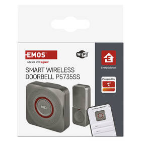 Zvonek bezdrátový EMOS GoSmart P5735SS stříbrný

 obrázek produktu 17 z 19