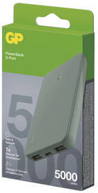 Powerbanka GP B+ Series, 12W 5000 mAh šedá/zelená

 obrázek produktu 4 z 5