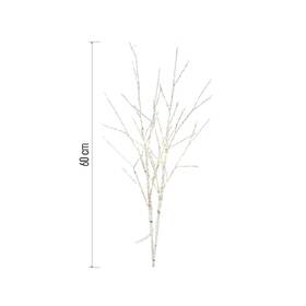 LED dekorace EMOS březová větvička, 60 cm, 100LED, venkovní i vnitřní, teplá bílá, časovač (2 ks) 

 obrázek produktu 4 z 7