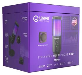 Mikrofon Lorgar SMP40 RGB černý

 obrázek produktu 6 z 12