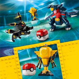 Stavebnice LEGO® Pokémon™ 72165 SMART Play™: Mistrovský souboj – Umbreon vs. Garchomp 

 obrázek produktu 8 z 8