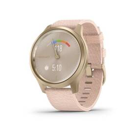 Chytré hodinky Garmin vivomove3 Style LightGold/Pink Nylon 

 obrázek produktu 3 z 7