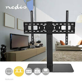 Stojan pro TV Nedis pevný, pro úhlopříčky 32" až 65", nosnost 45 kg 

 obrázek produktu 3 z 4