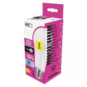 Žárovka LED EMOS klasik, 17W, E27, studená bílá 

 obrázek produktu 2 z 2