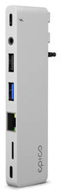 USB Hub Epico USB-C Hub Pro III stříbrný

 obrázek produktu 1 z 3