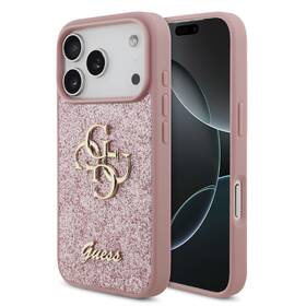 Kryt na mobil Guess Fixed Glitter 4G Metal Logo na Apple iPhone 18 Pro růžový

 obrázek produktu 5 z 6