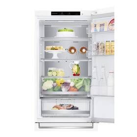 Chladnička s mrazničkou LG GBB71SWVCN bílá barva
