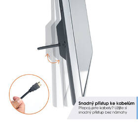 Držák TV Vogel’s TVM 3403 pevný, pro úhlopříčky 32" až 77", nosnost 50 kg černý

 obrázek produktu 4 z 9