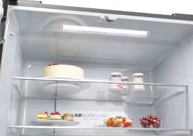 Americká lednice Haier HCR3818ENPT černá barva
