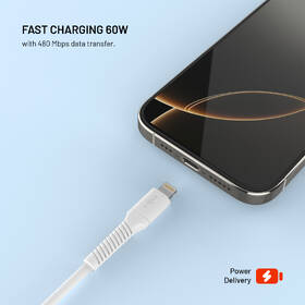 Kabel FIXED USB-A/Lightning, 1,2m bílý

 obrázek produktu 2 z 5