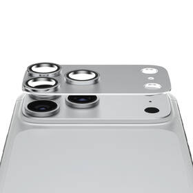 Tvrzené sklo PanzerGlass FENDER na Apple iPhone 18 Pro, ochranný hliníkový prvek fotoaparátu stříbrné

 obrázek produktu 1 z 6