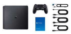 Herní konzole Sony 1TB + Watchdogs 1+2 černá barva
