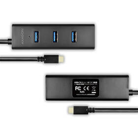 USB Hub Axagon USB-C / 4x USB 3.0, Micro USB černý

 obrázek produktu 4 z 8