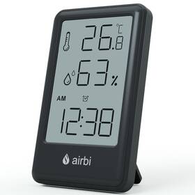 Teploměr Airbi Frame, vlhkoměr černý

 obrázek produktu 1 z 4