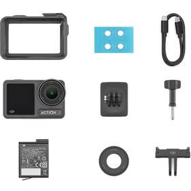 Outdoorová kamera DJI Osmo Action 4 Standard Combo šedá barva
