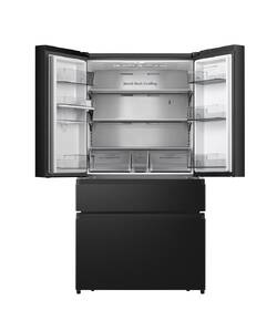 Americká lednice Hisense RF749N4SWFE černá barva
