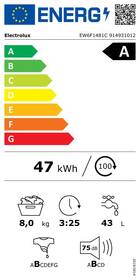 Pračka Electrolux EW6F1481C bílá barva
