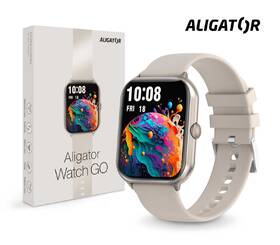 Chytré hodinky Aligator Watch GO stříbrné

 obrázek produktu 7 z 7