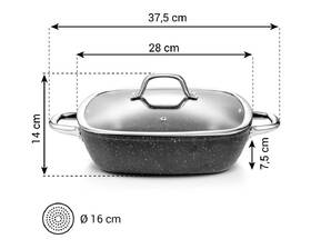 Pánev Tescoma 28 x 28 cm černá

 obrázek produktu 1 z 1