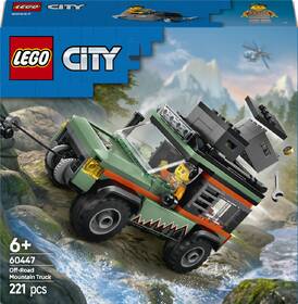 Stavebnice LEGO® City 60447 Terénní horské nákladní auto 4x4 

 obrázek produktu 7 z 9