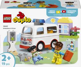 Stavebnice LEGO® DUPLO® 10447 Sanitka a řidič 

 obrázek produktu 2 z 9